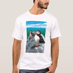 ConnecticutPuffins Szene T-Shirt