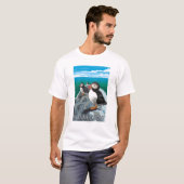 ConnecticutPuffins Szene T-Shirt (Vorne ganz)