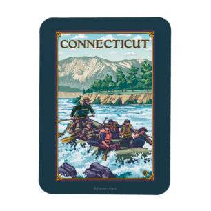 ConnecticutRiver, das Szene flößt Magnet