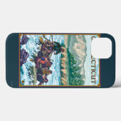 ConnecticutRiver-Rafting-Szene Case-Mate iPhone Hülle (Rückseite (Horizontal))