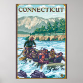 ConnecticutRiver-Rafting-Szene Poster (Vorne)