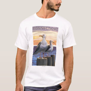 ConnecticutSea betrügt Szene T-Shirt