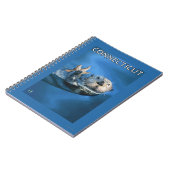 ConnecticutSea Otter Scene Notizblock (Linke Seite)