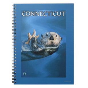 ConnecticutSea Otter Scene Notizblock