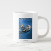 ConnecticutSea Otter-Szene Jumbo-Tasse (Rechts)