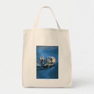 ConnecticutSea Otter-Szene Tragetasche
