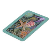 ConnecticutTidepool Scene Magnet (Linke Seite)