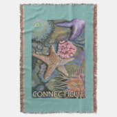 ConnecticutTidepool Szene Decke (Vorderseite Vertikal)