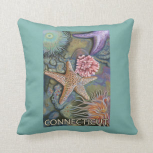 ConnecticutTidepool Szene Kissen