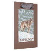 ConnecticutWolf Szene Klemmbrett (Rechts)