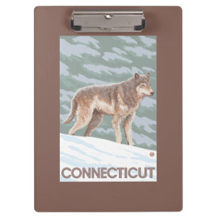 ConnecticutWolf Szene Klemmbrett