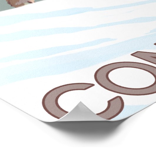 ConnecticutWolf-Szene Poster (Ecke)