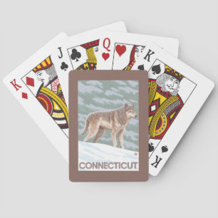 ConnecticutWolf Szene Spielkarten
