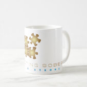 Connecting Sober Mok Kaffeetasse (VorderseiteRechts)