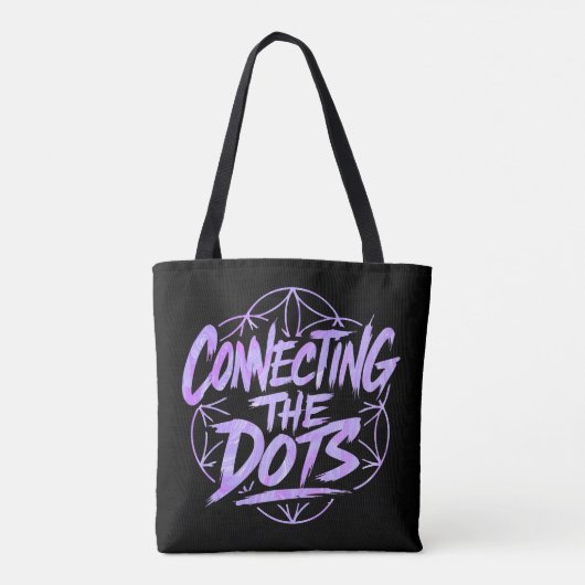 Connecting The Dots Totes Tasche (Rückseite)