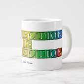 Connection is Protection - CNiPN01 Jumbo-Tasse (Vorderseite Rechts)