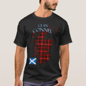 Connel Scottish Clan Tartan Scotland T-Shirt (Vorderseite)