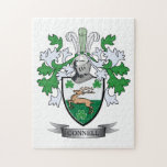 Connell Wappen Puzzle<br><div class="desc">Erhalten Sie Ihr Connell Familienname-Familienwappen oder Wappen gedruckt auf allen diesen billigen Geschenken.  Iren Connell Familienwappen und Connell Wappen</div>