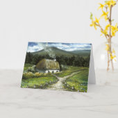 Connemara-Hütte Karte (Gelbe Blume)