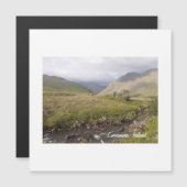 Connemara Irland Magnetkarte (Vorne/Hinten)