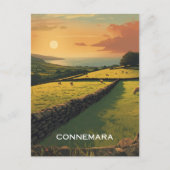 Connemara Irland Postkarte (Vorderseite)