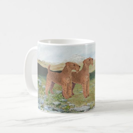 Connemara Landschaft Kaffeetasse (Vorderseite Links)
