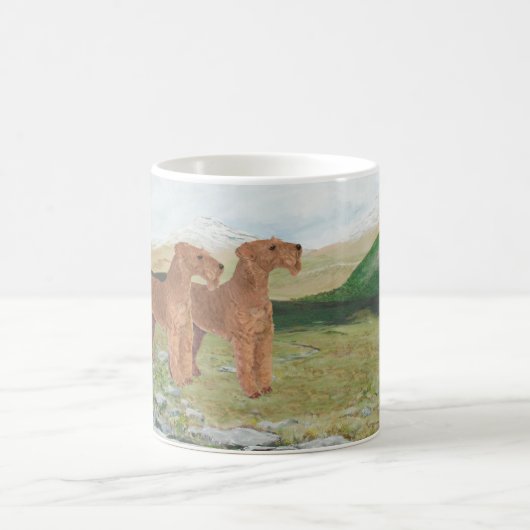 Connemara Landschaft Kaffeetasse (Mittel)