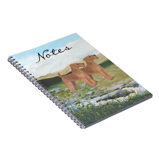 Connemara Landschaft Notizblock (Rechte Seite)