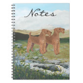 Connemara Landschaft Notizblock (Vorderseite)