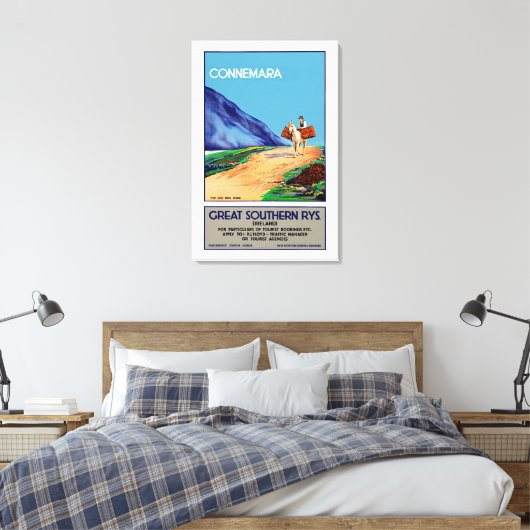 Connemara Leinwanddruck (Insitu (Schlafzimmer))