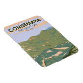Connemara National Park Ireland Twelve Bens Travel Magnet (Rechte Seite)