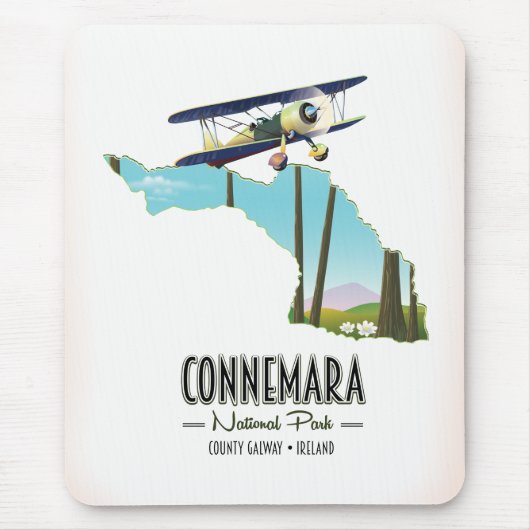 Connemara National Park Landkreis Galway Irland Ka Mousepad (Vorne)