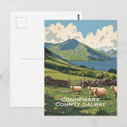 Connemara Postcard Postkarte (Vorne/Hinten)
