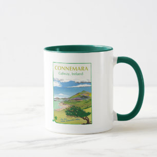 Connemara-Reiseposter-Tasse Tasse