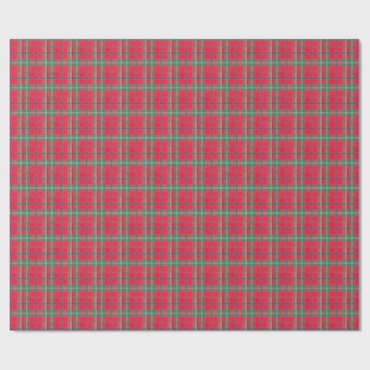 Connemara Tartan Geschenkpapier (Flach)