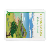 Connemara Travel Poster Kühlschrankmagnet Magnet (Horizontal)