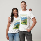 Connemara Travel Poster T shirt Design (Unisex)