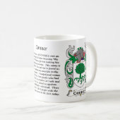 Conner Familien-Wappen Tasse (VorderseiteRechts)