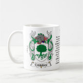 Conner Familien-Wappen Tasse (Links)