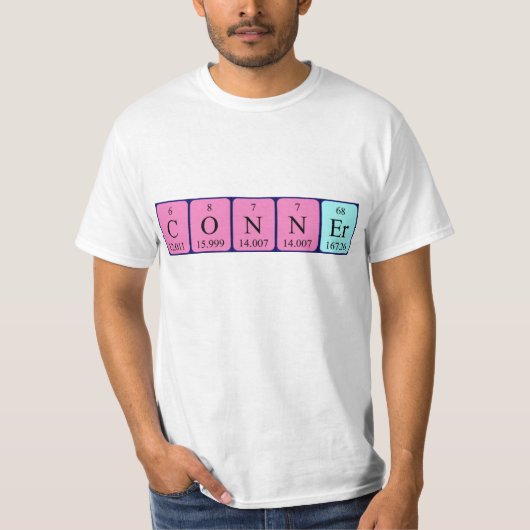 Conner Periodenname Shirt (Vorderseite)