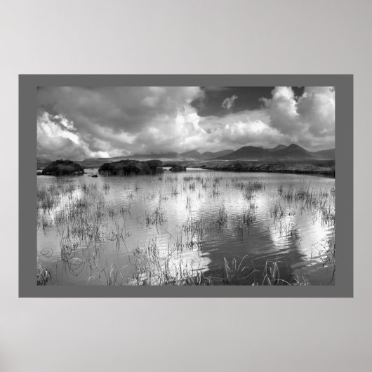 Connermermera Landschaft Poster (Vorne)