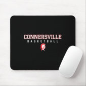 Connersville Spartans Logo Sketll Hs Mousepad (Mit Mouse)