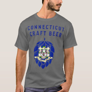 Conneticut State Flag - Floß Biere - Bier T-Shirt