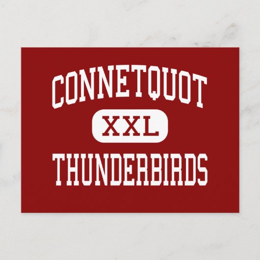 Connetquot - Thunderbird - Hoch - Böhmen Postkarte (Vorderseite)