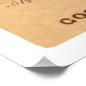 Connie Mack Baseball 1887 Poster (Ecke)