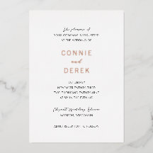 Connie Modern Elegante Wedding