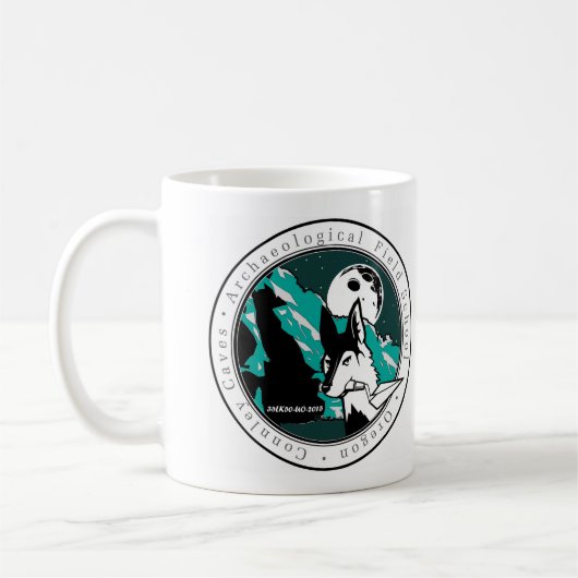 Connley höhlt archäologische Feld-SchulTasse 2015 Kaffeetasse (Links)