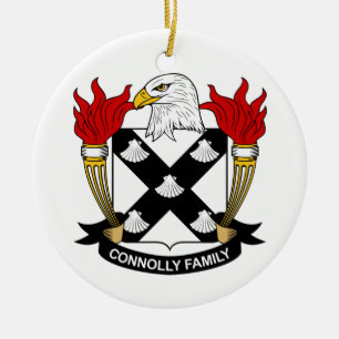 Connolly Familienwappen Keramikornament