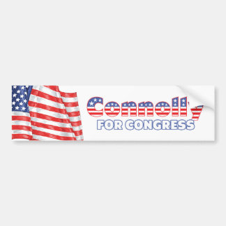 Connolly für Kongress-patriotische amerikanische Autoaufkleber