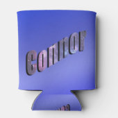 Connor, Mans Name, Blue Can Cooler, Dosenkühler (Rückseite)
